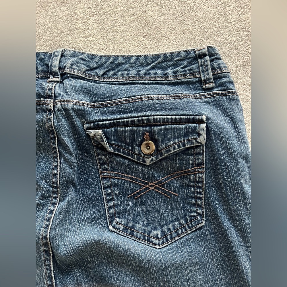 Navy Sonoma Bootcut Denim Jeans Women’s Size 16 Short - Picture 10 of 13
